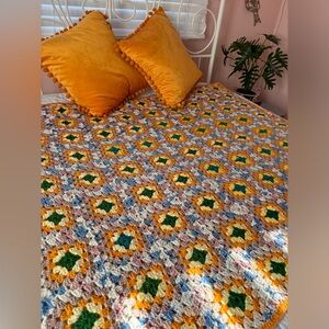 Colorful Crochet Blanket